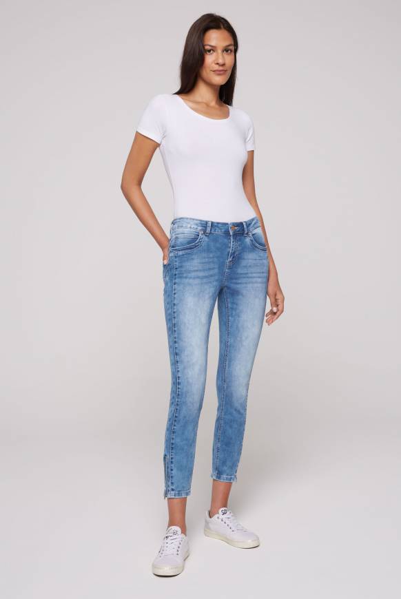 Soccx Jeans MI:RA Slim Fit sunlight blue Kostenlose Rückgabe