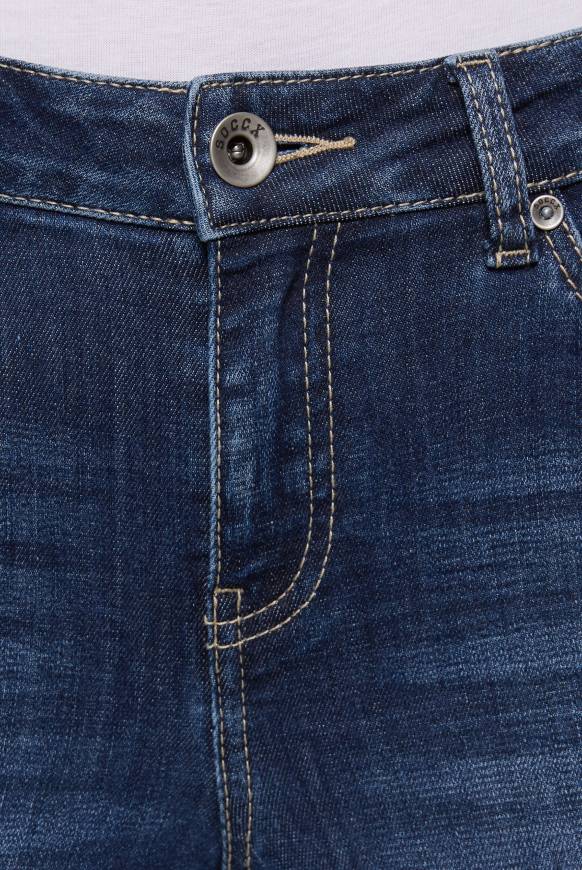 Soccx Jeans PU:SH Slim Fit deep blue Letzte 3 Tage