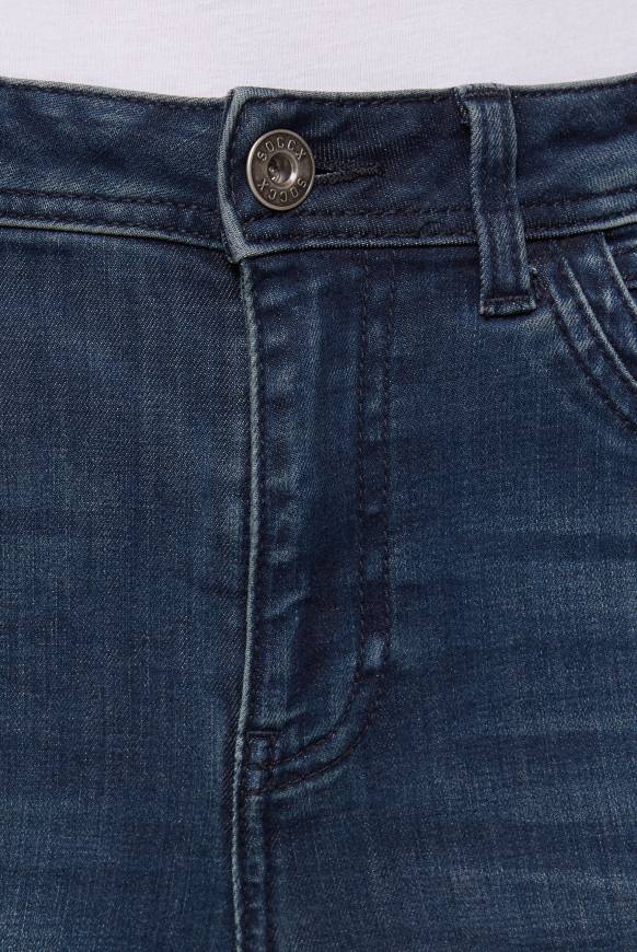 Soccx Flared Jeans PA:LA Regular Fit deep sea Neueste Stile