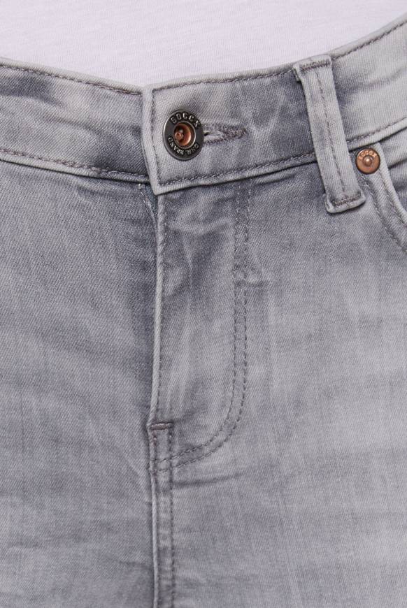 Soccx Jeans MI:RA mit Seitenstreifen grey Letzte 2 Tage