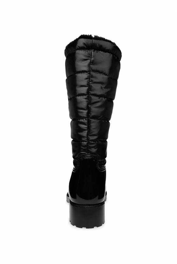 Soccx Gefütteter Gummistiefel mit Steppschaft black Nur für heute