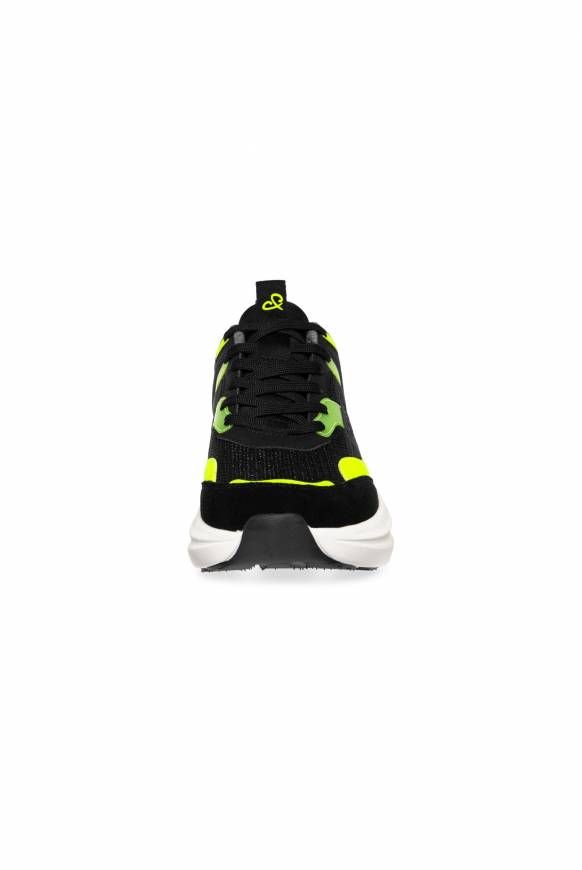 Soccx Sneaker im Materialmix mit Dip-Dye-Sohle black Kostenloser Versand international