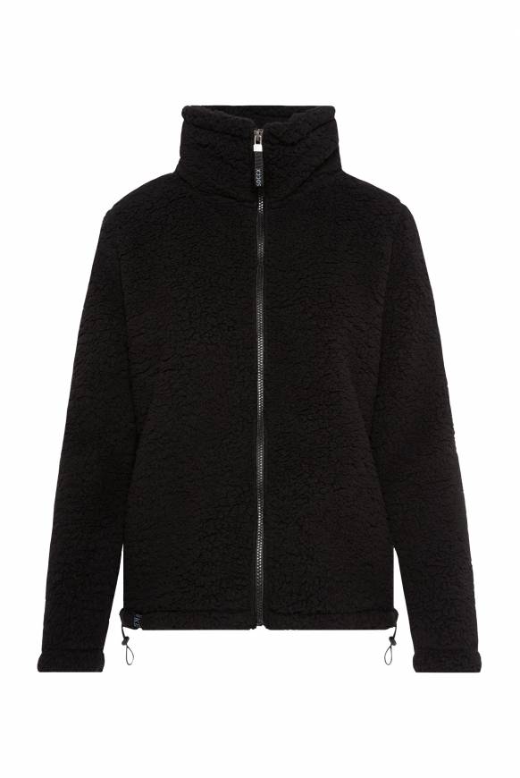 Soccx Sport-Jacke im Sherpa-Look black 2025