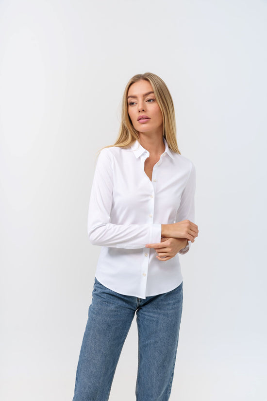 Soluzione Jerseybluse ohne Abnäher Mia Angebote