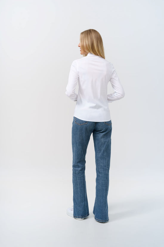 Soluzione Jerseybluse ohne Abnäher Mia Angebote