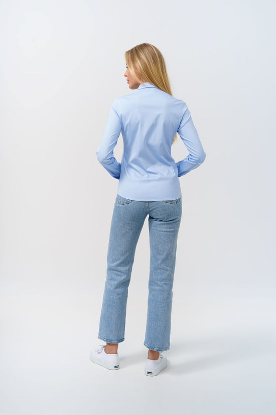 Soluzione Jerseybluse ohne Abnäher Mia im Angebot