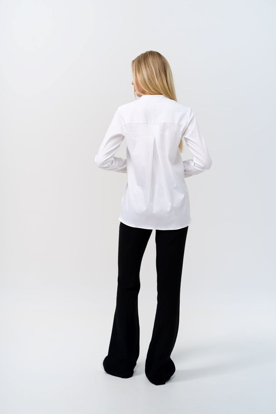 Soluzione Bluse mit Stehkragen Lucia Letzte 2 Tage