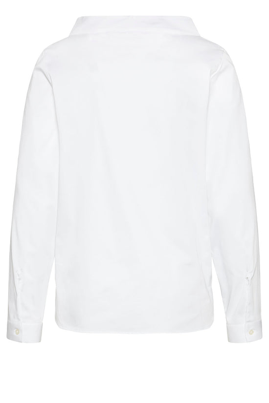 Soluzione Bluse "Malina" mit weitem Stehkragen & Langarm Discount Store für neue Produkte