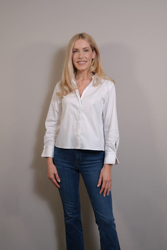 Soluzione Bluse mit Umschlagsmanschette Dana Fabrikpreis