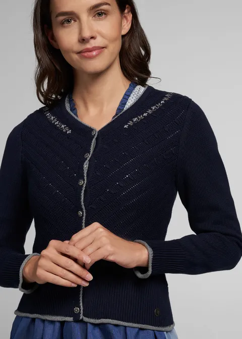 Spieth&Wensky Strickjacke "Abby"Artikelnummer SW-401020-1514-4855 50% Rabatt mit kostenlosem Versand