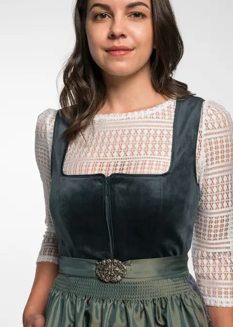 Spieth&Wensky Dirndl "Elli" midiArtikelnummer SW-430070-1099-4448 Im Verkauf