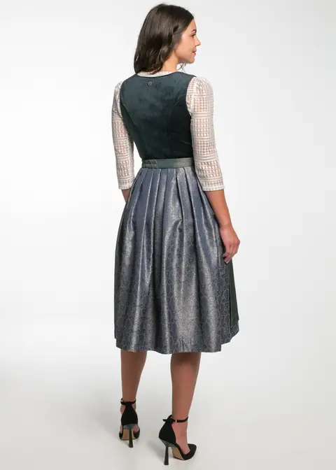 Spieth&Wensky Dirndl "Elli" midiArtikelnummer SW-430070-1099-4448 Im Verkauf