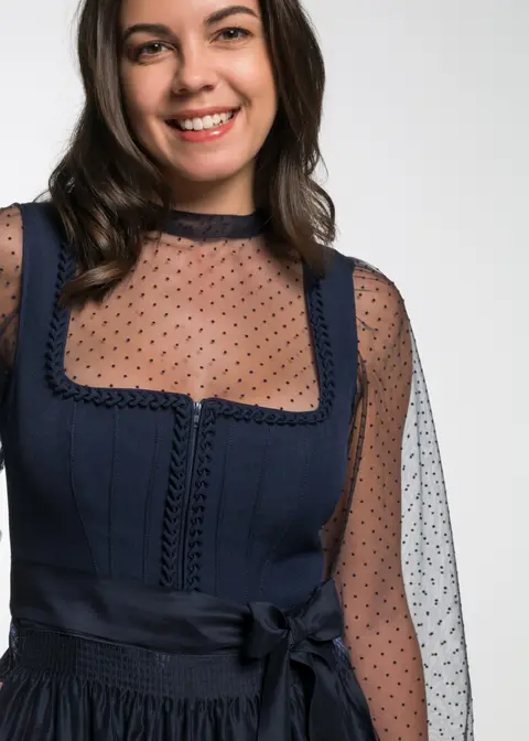 Spieth&Wensky Dirndl "Element" midiArtikelnummer SW-430200-1147-2349 50% Rabatt für begrenzte Zeit