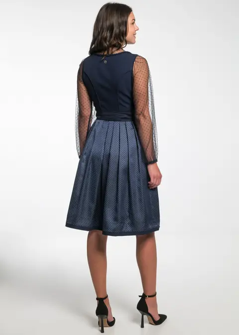 Spieth&Wensky Dirndl "Element" midiArtikelnummer SW-430200-1147-2349 50% Rabatt für begrenzte Zeit