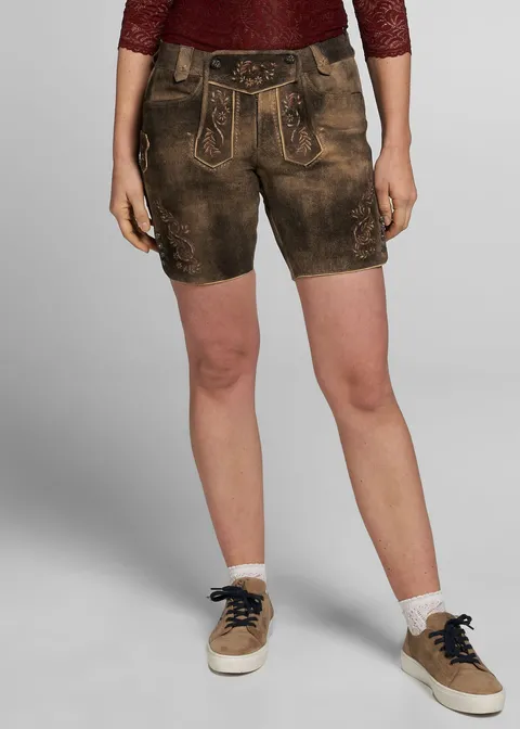 Spieth&Wensky Lederhose "Aleha" 36cmArtikelnummer SW-400270-1621-6499 Black Friday