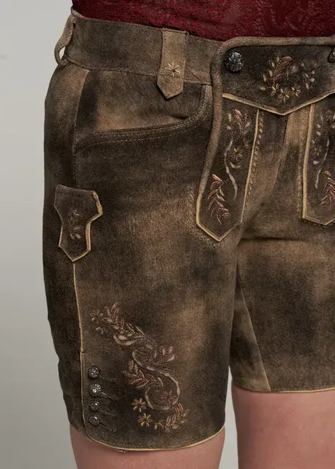 Spieth&Wensky Lederhose "Aleha" 36cmArtikelnummer SW-400270-1621-6499 Black Friday