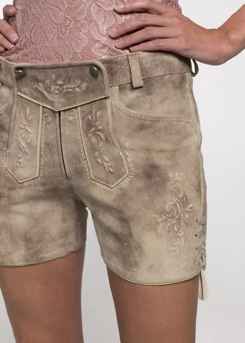 Spieth&Wensky Lederhose "Patty" 30cmArtikelnummer SW-350370-0302-7513 Valentinstagsangebot