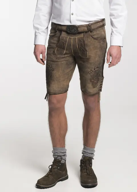 Spieth&Wensky Lederhose "Marc" 45cmArtikelnummer SW-330275-1487-6173 Tägliche Deals