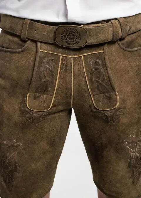 Spieth&Wensky Lederhose "FCB - Enor"Artikelnummer SW-430470-1487-6612 Tiefpreis
