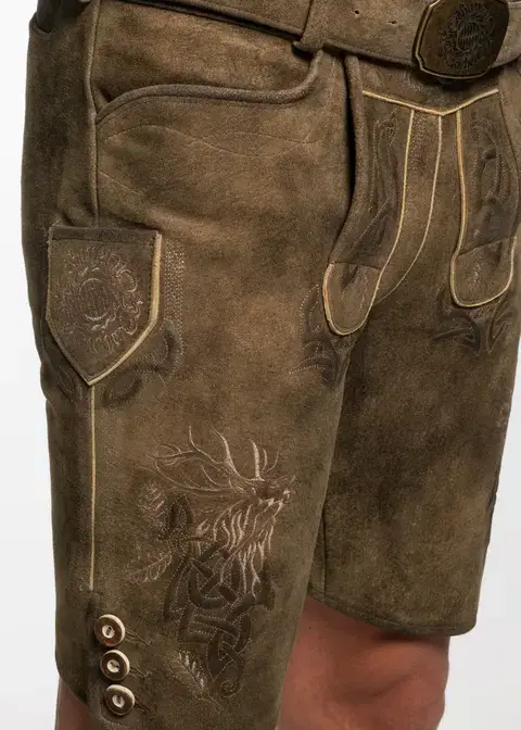 Spieth&Wensky Lederhose "FCB - Enor"Artikelnummer SW-430470-1487-6612 Tiefpreis