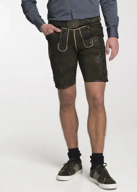 Spieth&Wensky Lederhose "Diablo"Artikelnummer SW-421330-1608-6585 Kostenlose Rückgabe