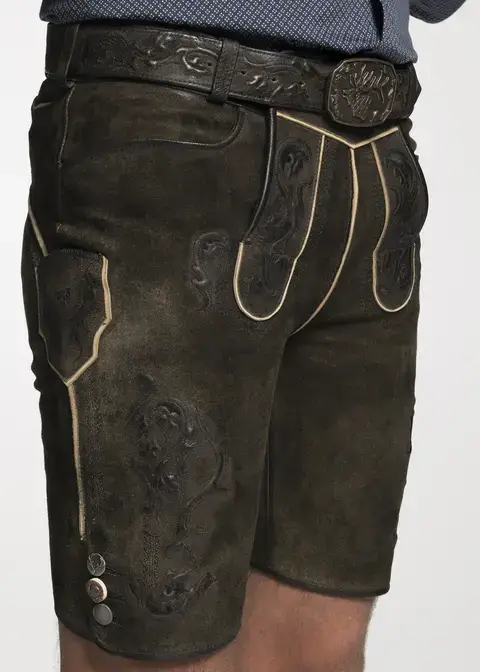 Spieth&Wensky Lederhose "Diablo"Artikelnummer SW-421330-1608-6585 Kostenlose Rückgabe
