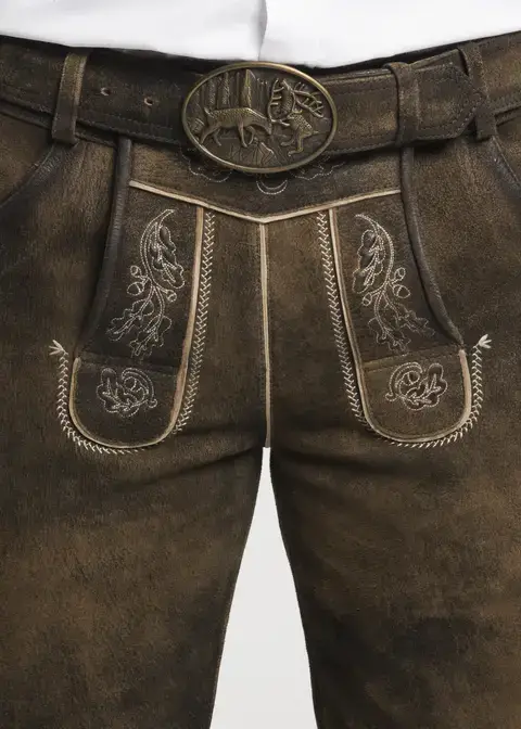 Spieth&Wensky Lederhose "TG Dettelbach"Artikelnummer SW-421960-0256-6555 Begrenzte Freigabe