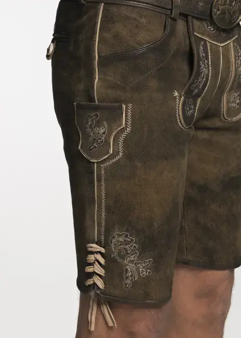 Spieth&Wensky Lederhose "TG Dettelbach"Artikelnummer SW-421960-0256-6555 Begrenzte Freigabe