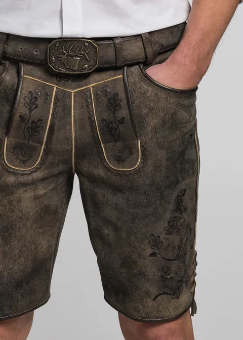 Spieth&Wensky Lederhose "Archibald" 45cmArtikelnummer SW-400760-1600-6481 Letzte 3 Tage