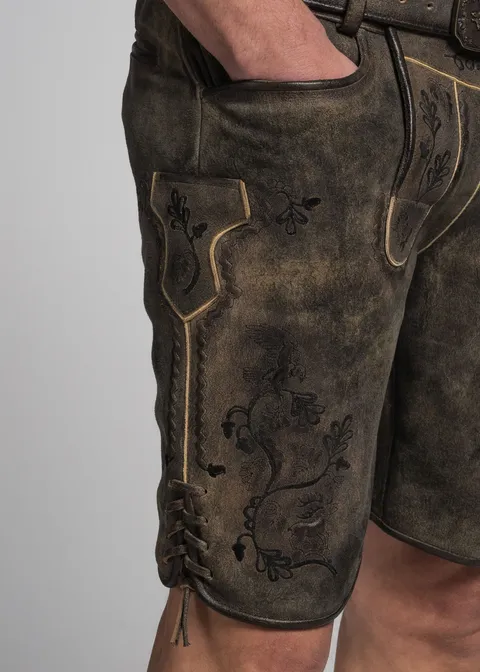 Spieth&Wensky Lederhose "Archibald" 45cmArtikelnummer SW-400760-1600-6481 Letzte 3 Tage