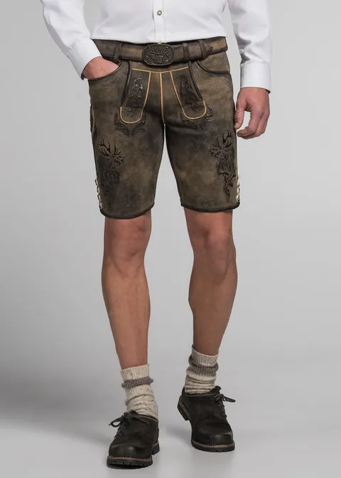 Spieth&Wensky Lederhose "Wayen"Artikelnummer SW-390880-1600-6481 Neueste Stile