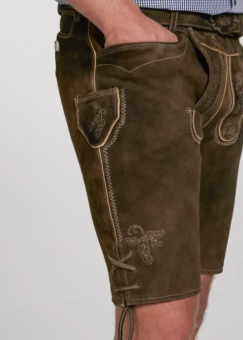 Spieth&Wensky Lederhose "Veit" 45cmArtikelnummer SW-261302-0648-4586 Letzter Tag