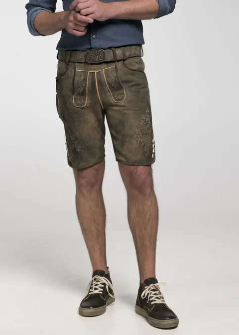 Spieth&Wensky Lederhose "Adrian" 45 cmArtikelnummer SW-400240-1608-6485 Zeitbegrenzte Promotion