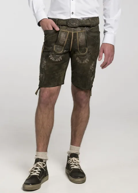 Spieth&Wensky Lederhose "Weikhard" 43 cmArtikelnummer SW-390890-1479-6482 Bis zu 50% Rabatt