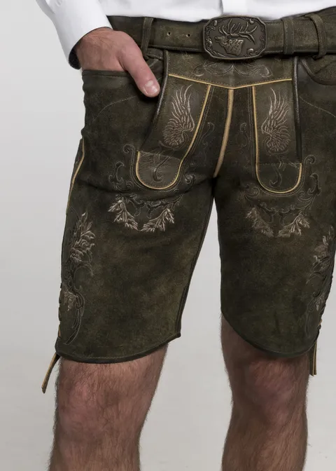 Spieth&Wensky Lederhose "Weikhard" 43 cmArtikelnummer SW-390890-1479-6482 Bis zu 50% Rabatt