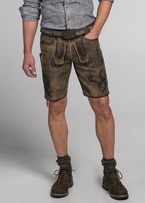 Spieth&Wensky Lederhose "Astral" 43cmArtikelnummer SW-400770-1600-6455 Nur noch ein Tag übrig