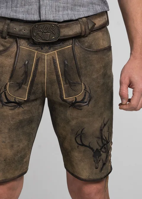 Spieth&Wensky Lederhose "Astral" 43cmArtikelnummer SW-400770-1600-6455 Nur noch ein Tag übrig