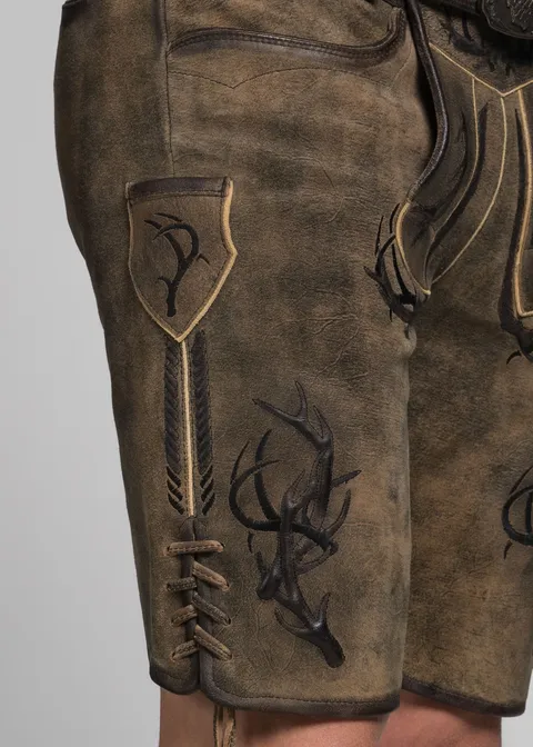 Spieth&Wensky Lederhose "Astral" 43cmArtikelnummer SW-400770-1600-6455 Nur noch ein Tag übrig