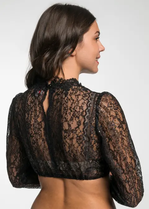 Spieth&Wensky Dirndlbluse "Ermelina"Artikelnummer SW-431690-1189-2001 Flash Sale