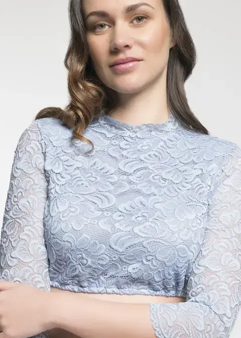 Spieth&Wensky Dirndlbluse "Amsterdam"Artikelnummer SW-401390-1189-4457 Begrenzte Freigabe