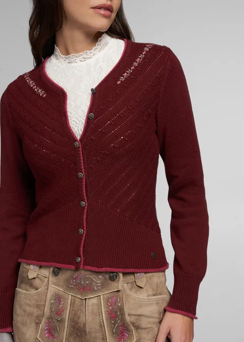 Spieth&Wensky Strickjacke "Abby"Artikelnummer SW-401020-1514-5288 Sonderangebot der Fabrik