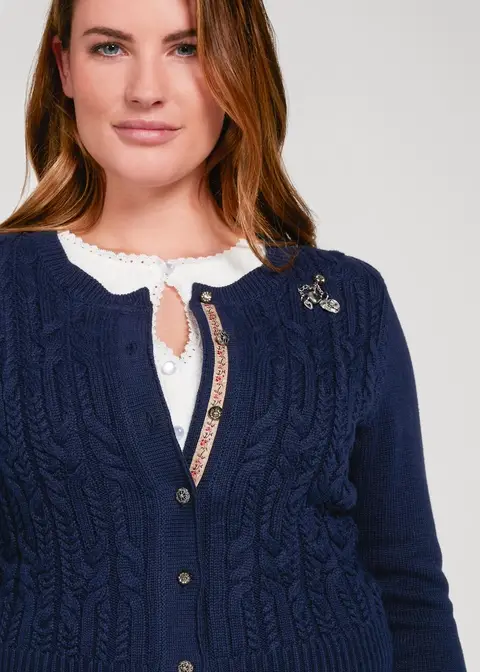 Spieth&Wensky Strickjacke "Seerose"Artikelnummer SW-370510-1514-4855 Riesige Rabatte