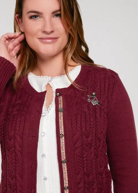 Spieth&Wensky Strickjacke "Seerose"Artikelnummer SW-370510-1514-5288 50% Rabatt mit kostenlosem Versand