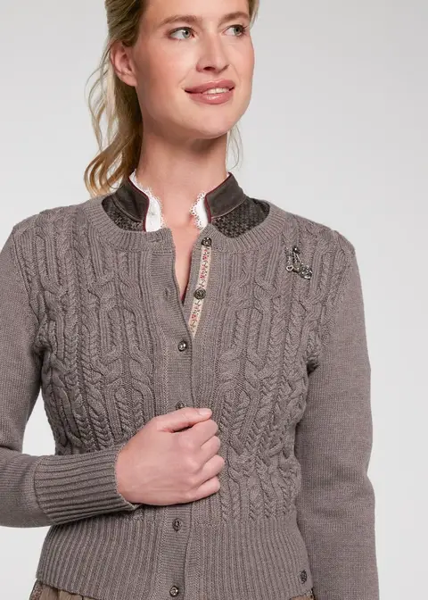 Spieth&Wensky Strickjacke "Seerose"Artikelnummer SW-370510-1514-4319 Kostenloser Versand international
