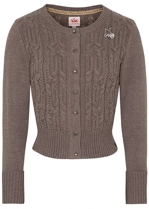 Spieth&Wensky Strickjacke "Seerose"Artikelnummer SW-370510-1514-4319 Kostenloser Versand international