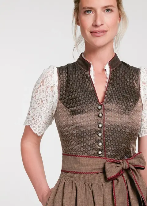 Spieth&Wensky Dirndl "Watt" 60cmArtikelnummer SW-390384-1504-4092 Kostenloser Versand