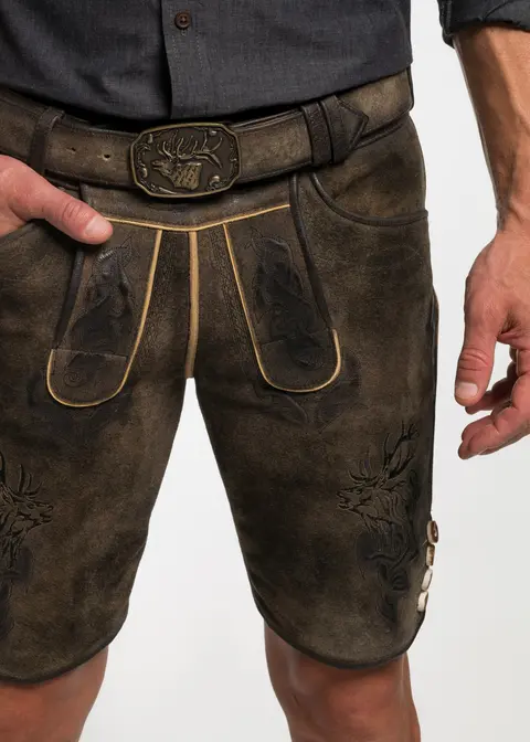 Spieth&Wensky Lederhose "Wayen"Artikelnummer SW-390880-1600-6600 Nur noch ein Tag übrig