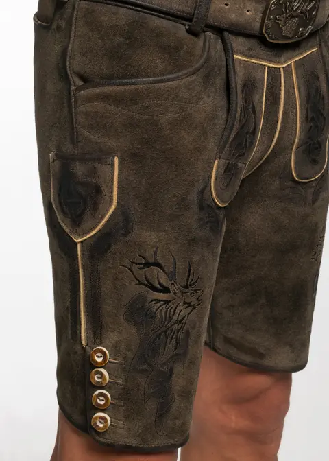 Spieth&Wensky Lederhose "Wayen"Artikelnummer SW-390880-1600-6600 Nur noch ein Tag übrig