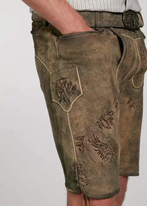Spieth&Wensky Lederhose "Neno" 45cmArtikelnummer SW-320945-1487-6161 50% Rabatt mit kostenlosem Versand