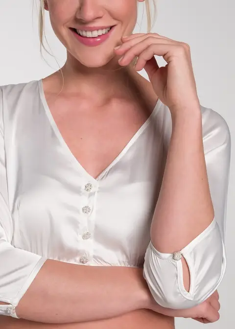 Spieth&Wensky Dirndlbluse "Tulia"Artikelnummer SW-380703-0877-4506 Im Verkauf
